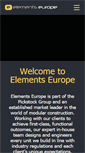 Mobile Screenshot of elements-europe.com